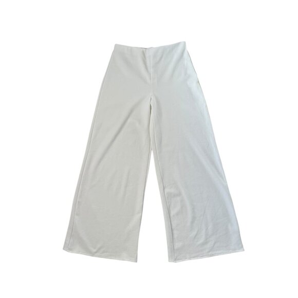 Zara Knit Wide Leg Pants Large NEW - Picture 1 of 3